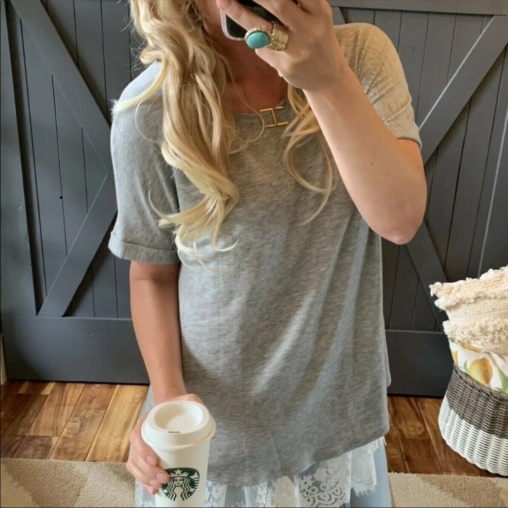 Chiffon Pleated Back Top